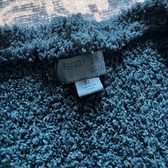 Barefoot Dreams Cozy Chic Boardwalk Cardigan in Deep Teal - Picture 7 of 7